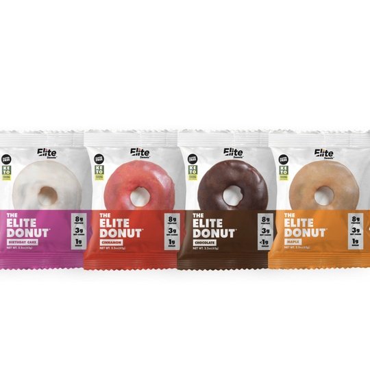 Elite Sweets High-Protein & Low-Carb Donuts