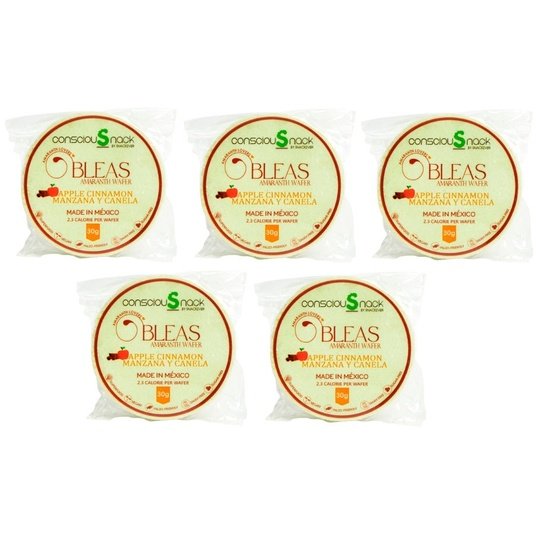 ConsciouSnack Obleas Amaranth Wafers by Snackever