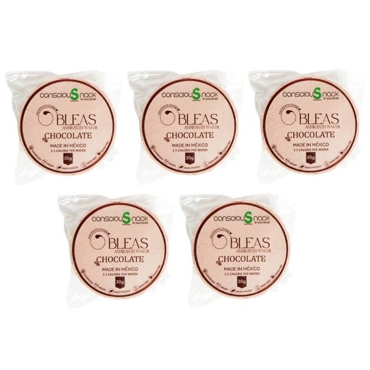 ConsciouSnack Obleas Amaranth Wafers by Snackever