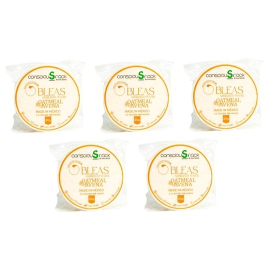 ConsciouSnack Obleas Amaranth Wafers by Snackever