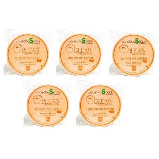 ConsciouSnack Obleas Amaranth Wafers by Snackever