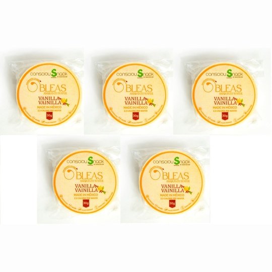 ConsciouSnack Obleas Amaranth Wafers by Snackever