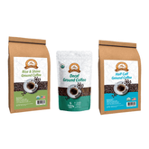 Alex's Low Acid Organic Coffee™ All Day Drinker Fresh Ground Variety Pack