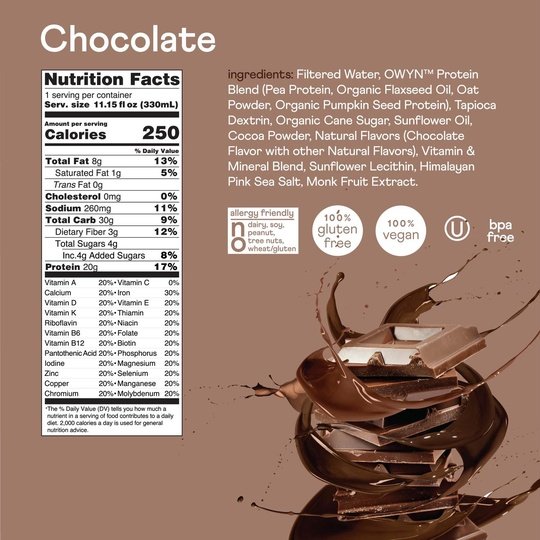 Complete Nutrition Meal Replacement Shake by OWYN