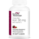 Bariatric Advantage Sugar-Free Chocolate/Raspberry Iron Chewy Bite (30mg)