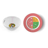 Portion Control Plate & Bowl Set by BariatricPal