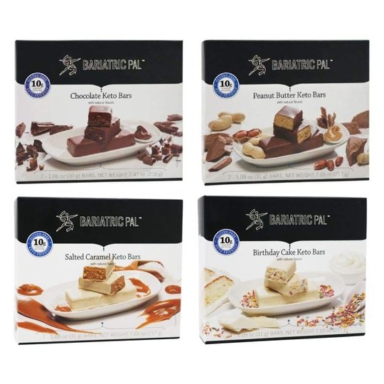BariatricPal Keto Protein Bars - Variety Pack