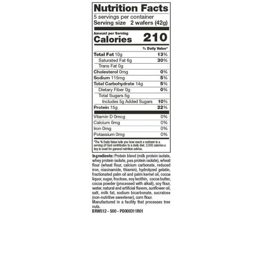 BariatricPal Square Protein Wafers