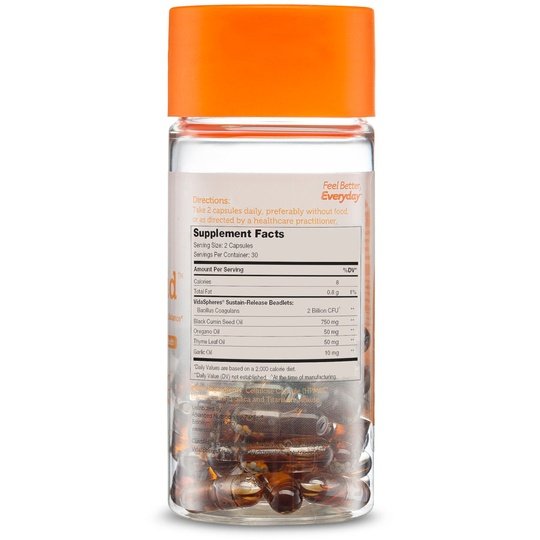 CandAid +Probiotics Kosher Capsules by Zahler