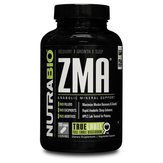 NutraBio ZMA Capsules