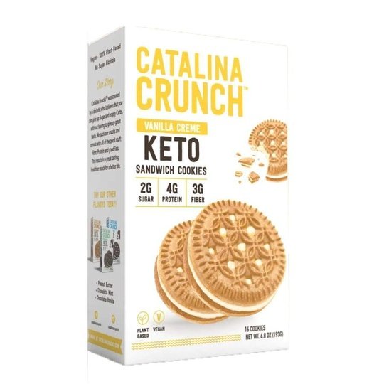 Catalina Crunch Keto Sandwich Cookies - Variety Pack