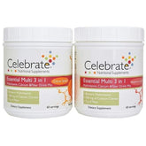 Celebrate ENS Essential Multi 3 in 1 Drink Mix (Multivitamin, Calcium, and Fiber) - Available in 2 Flavors!