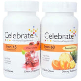Celebrate Iron plus C - Soft Chews (45mg & 60mg)