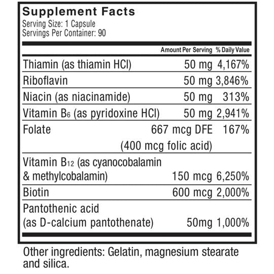 Celebrate Vitamin B-50 Complex Capsules (90-Capsules)