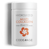 Multi Collagen Peptides Capsules Hydrolyzed Collagen Protein with Bone Broth & Vitamin C by Codeage
