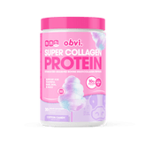 Super Collagen Protein Powder by Obvi - Cotton Candy