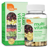 Multivitamin One Daily Vegan & Kosher Capsules by Zahler