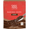 ChocZero Sugar Free Dark Chocolate Baking Chips 20 oz