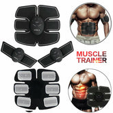 Electric Muscle Toner Machine ABS Toning Belt Simulation Fat Burner Belly Shaper