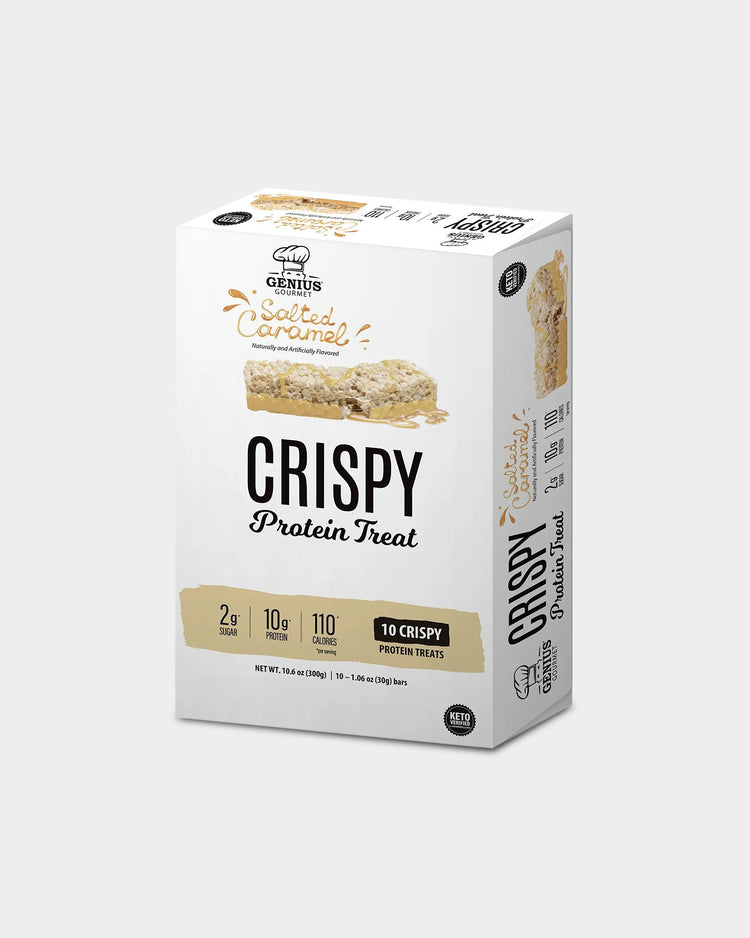 Genius Gourmet Crispy Protein Treat, 10 Pack