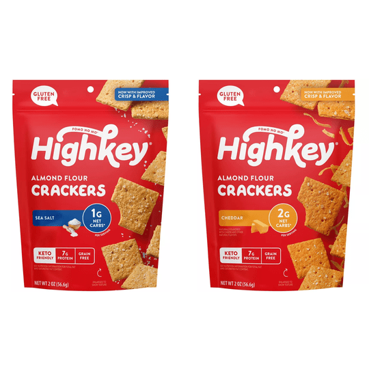 HighKey Snacks Almond Flour Crackers 2 oz