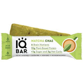 IQBar Vegan and Keto Protein Bars - Matcha Chai