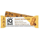 IQBar Vegan and Keto Protein Bars - Peanut Butter Chip