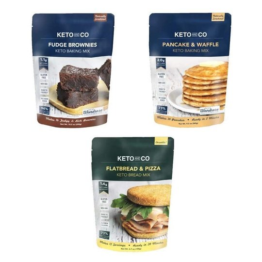 Keto Baking Mix by Keto and Co - Variety Pack