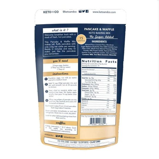 Keto Baking Mix by Keto and Co - Variety Pack
