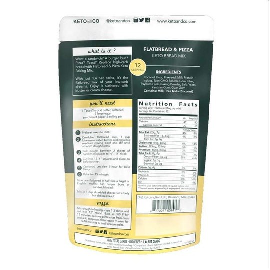 Keto Baking Mix by Keto and Co - Variety Pack