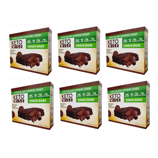 Keto Wise Snack Bars - Chocolate Cookie Crisp 6/Box