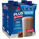 Atkins Nutritionals Plus Protein & Fiber Ready-to-Drink Shakes