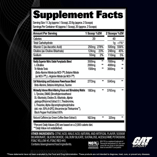 GAT Nitraflex Black