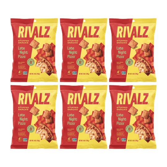 Stuffed Protein Snacks by Rivalz Snacks - Late Night Pizza