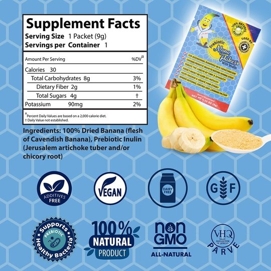 Prebiotic Nana Flakes with Inulin by Nutritional Designs