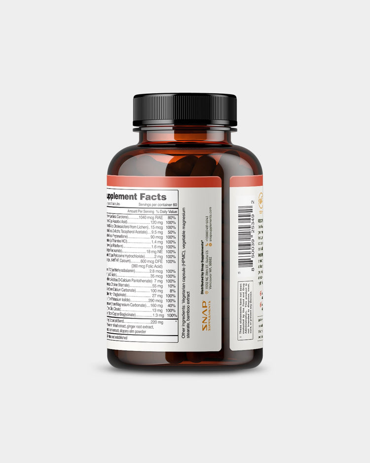 SNAP Supplements Prenatal Vitamin