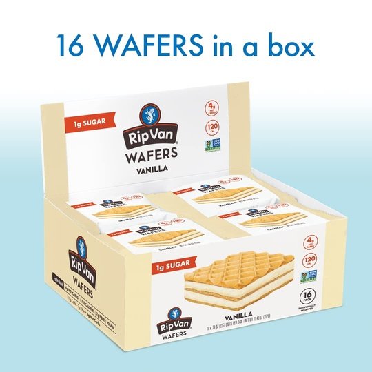 Wafer Snacks by Rip Van - Vanilla