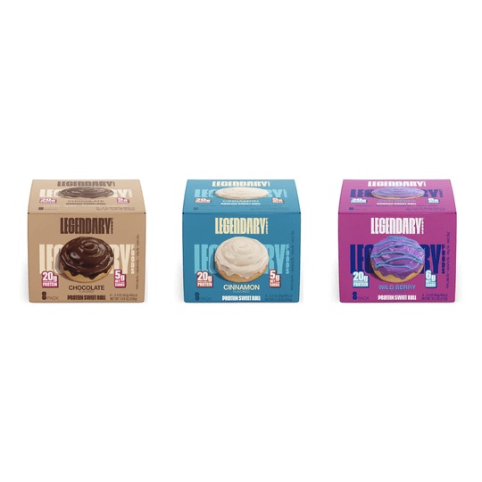 Protein Sweet Roll by Legendary Foods - Variety Pack