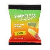 Gummy Candy by Shameless Snacks - Super Wild Worms