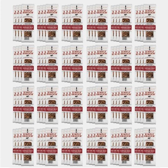Simply Snackin' Beef Protein Snack - Variety Pack