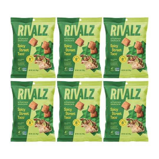 Stuffed Protein Snacks by Rivalz Snacks - Spicy Street Taco