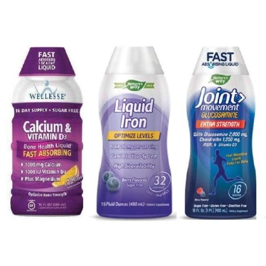 Wellesse Liquid Vitamins by Natures Way Variety Pack