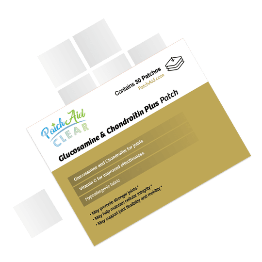 Glucosamine and Chondroitin Topical Plus Vitamin Patch by PatchAid