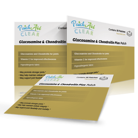 Glucosamine and Chondroitin Topical Plus Vitamin Patch by PatchAid