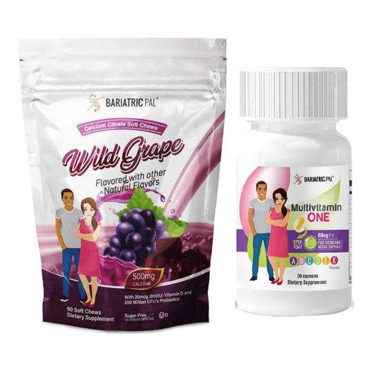 Duodenal Switch Complete Vitamin Pack by BariatricPal - Capsules & Chews