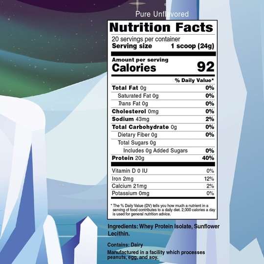 Inspire Pure Unflavored Protein Powder by Bariatric Eating