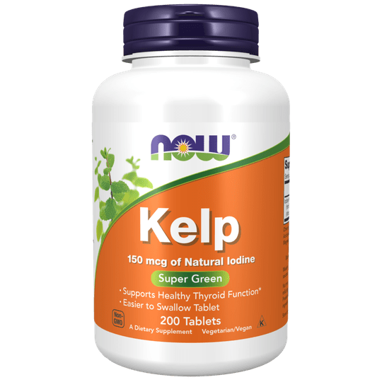 NOW Kelp 150 mcg 200 Tablets