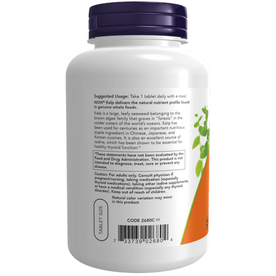 NOW Kelp 150 mcg 200 Tablets