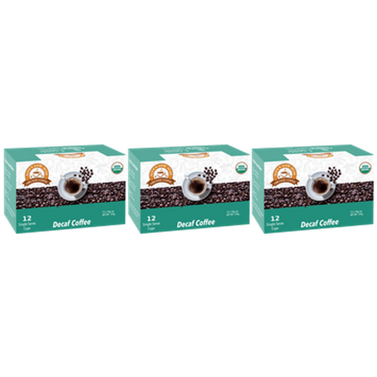 Alex's Low Acid Organic Coffee™ K-Cups - Decaf