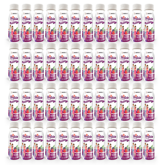 BariatricPal 30g Whey Protein & Collagen Power Pro Shots - Wild Berry